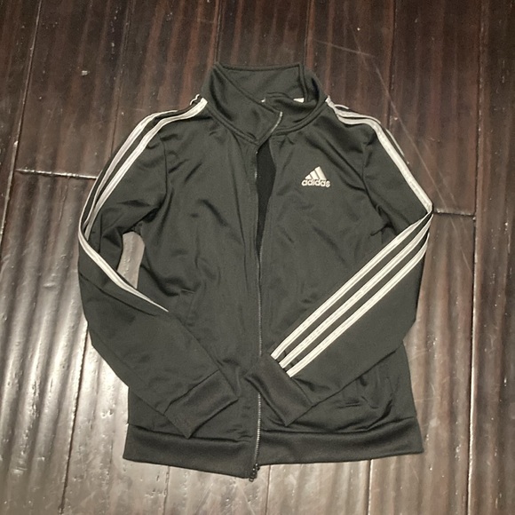 Adidas Black Track Jacket and Joggers - Picture 8 of 13